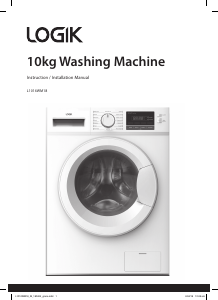 Manual Logik L1016WM18 Washing Machine