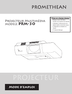 Mode d’emploi Promethean PRM-30 Projecteur
