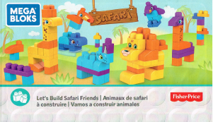 Bedienungsanleitung Mega Bloks set FFG28 Building Basics Safari-Freunde