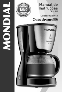 Manual Mondial C-32-32X Dolce Arome Máquina de café