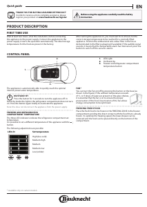 Manual Bauknecht KGIS 1167 A++ Fridge-Freezer