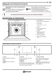 Bruksanvisning Bauknecht BIK9 PP8TS2 PT Ugn
