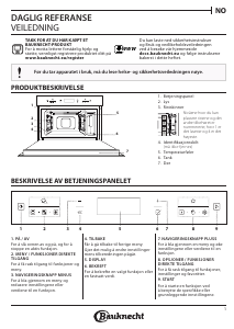 Bruksanvisning Bauknecht ECSK7 CT845 PT Ovn