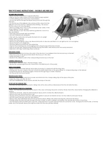 Manuál Vango Exodus V 600 Stan