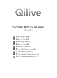 Посібник Qilive Q.8445 Портативний зарядний пристрій