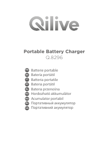 Посібник Qilive Q.8296 Портативний зарядний пристрій