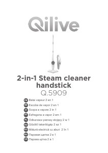 Manual Qilive Q.5909 Máquina de limpar a vapor