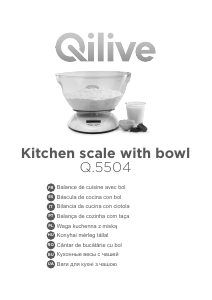 Manual Qilive Q.5504 Balança de cozinha