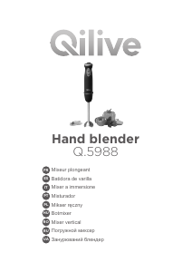 Manual de uso Qilive Q.5988 Batidora de mano