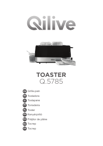 Manual Qilive Q.5785 Torradeira