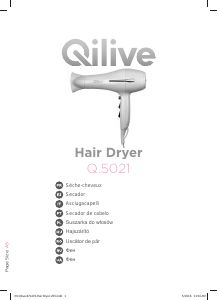 Manual de uso Qilive Q.5021 Secador de pelo