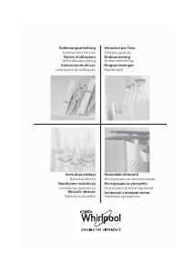 Brugsanvisning Whirlpool ACM 868/BA/IXL Kogesektion