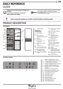 Manual Whirlpool BSNF 9773 OX Fridge-Freezer