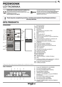 Instrukcja Whirlpool BSNF 9552 OX Lodówko-zamrażarka