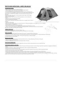 Handleiding Vango Kinetic V 600 Tent