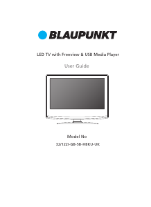 Manual Blaupunkt 32/122I-GB-5B-HBKU-UK LED Television