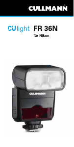 Manual Cullmann CUlight FR 36N (for Nikon) Flash