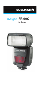 Handleiding Cullmann CUlight FR 60C (for Canon) Flitser