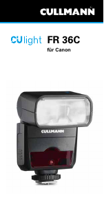 Manual Cullmann CUlight FR 36C (for Canon) Flash