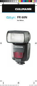 Handleiding Cullmann CUlight FR 60N (for Nikon) Flitser