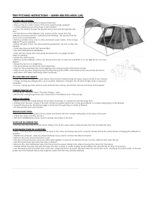 Handleiding Vango Lumen V 400 Tent