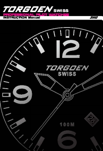 Bedienungsanleitung Torgoen T10BK45R Armbanduhr