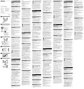 Bedienungsanleitung Sony DR-320DPV Headset
