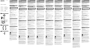 Manuale Sony DR-571PP Headset