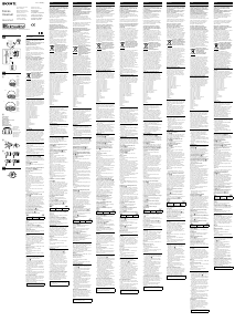Bedienungsanleitung Sony DR-EX12iP Headset