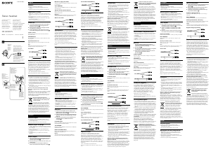Bedienungsanleitung Sony DR-G240DPV Headset