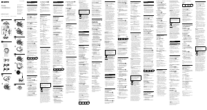 Руководство Sony MDR-EX34SC Наушники