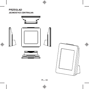 Instrukcja Sencor SWS 1500 B Stacja pogodowa