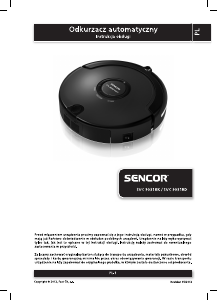 Instrukcja Sencor SVC 9031RD Cleeno Odkurzacz