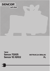 Instrukcja Sencor 7Q105 Tablet