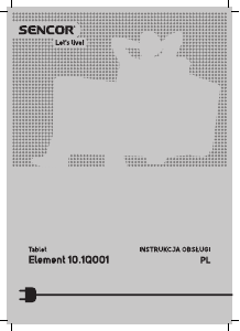 Instrukcja Sencor Element 10.1Q001 Tablet