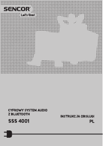 Instrukcja Sencor SSS 4001 Głośnik
