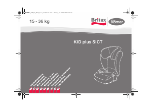 Brugsanvisning Britax-Römer Kid plus SICT Autostol