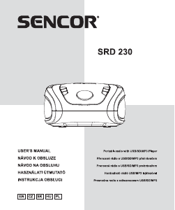 Instrukcja Sencor SRD 230 BGN Radio