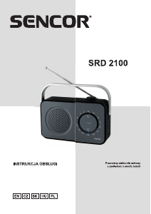 Instrukcja Sencor SRD 2100 B Radio