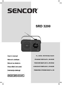 Instrukcja Sencor SRD 3200 B Radio