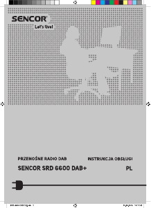 Instrukcja Sencor SRD 6600 Radio