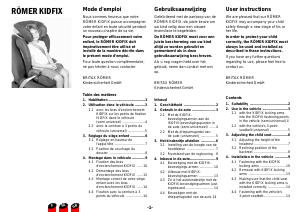 Handleiding Britax-Römer Kidfix Autostoeltje