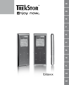 Manual TrekStor blaxx Leitor Mp3