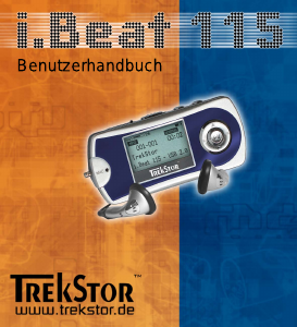 Bedienungsanleitung TrekStor i.Beat 115 Mp3 player