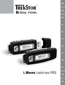 Εγχειρίδιο TrekStor i.Beat cebrax RS Mp3 player