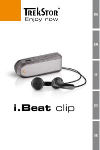 Manual de uso TrekStor i.Beat clip Reproductor de Mp3