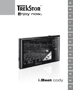 Mode d’emploi TrekStor i.Beat cody Lecteur Mp3