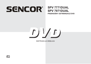 Instrukcja Sencor SPV 7971DUAL Odtwarzacz DVD