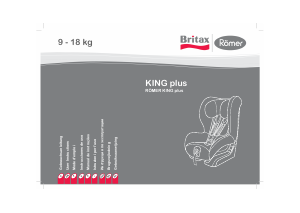 Manual de uso Britax-Römer King plus Asiento para bebé