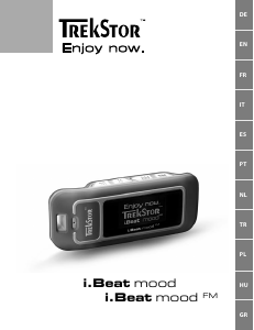 Használati útmutató TrekStor i.Beat mood FM MP3-lejátszó